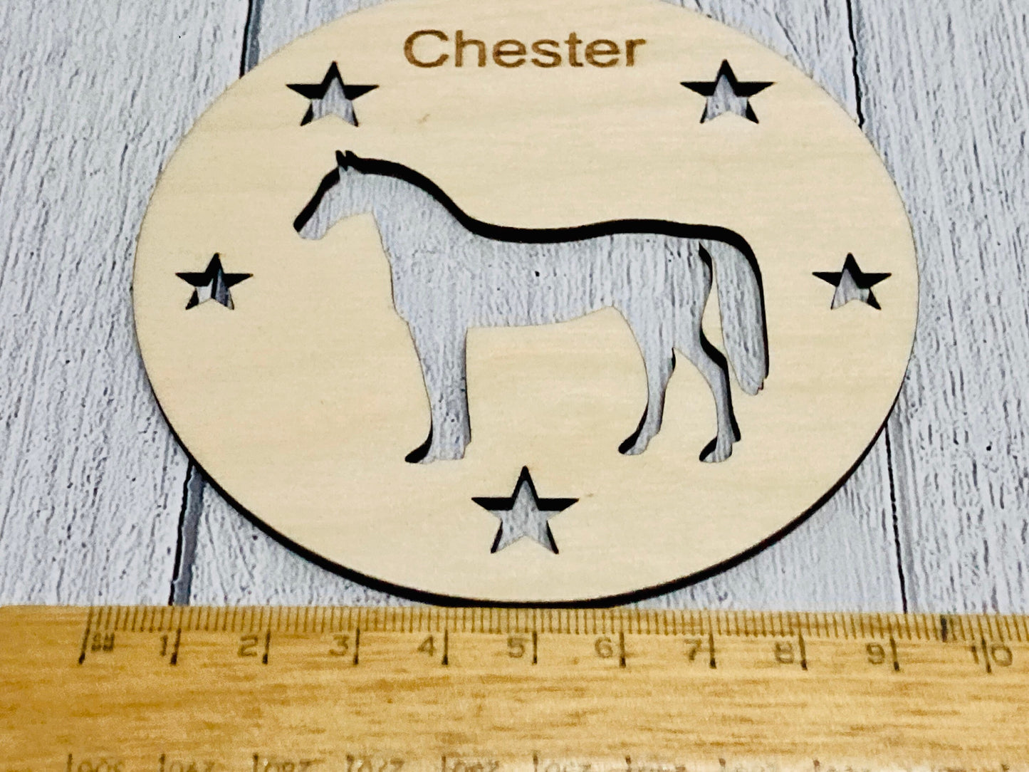 Personalised Horse Bauble | Custom Christmas Decoration | Wooden Pony Gift