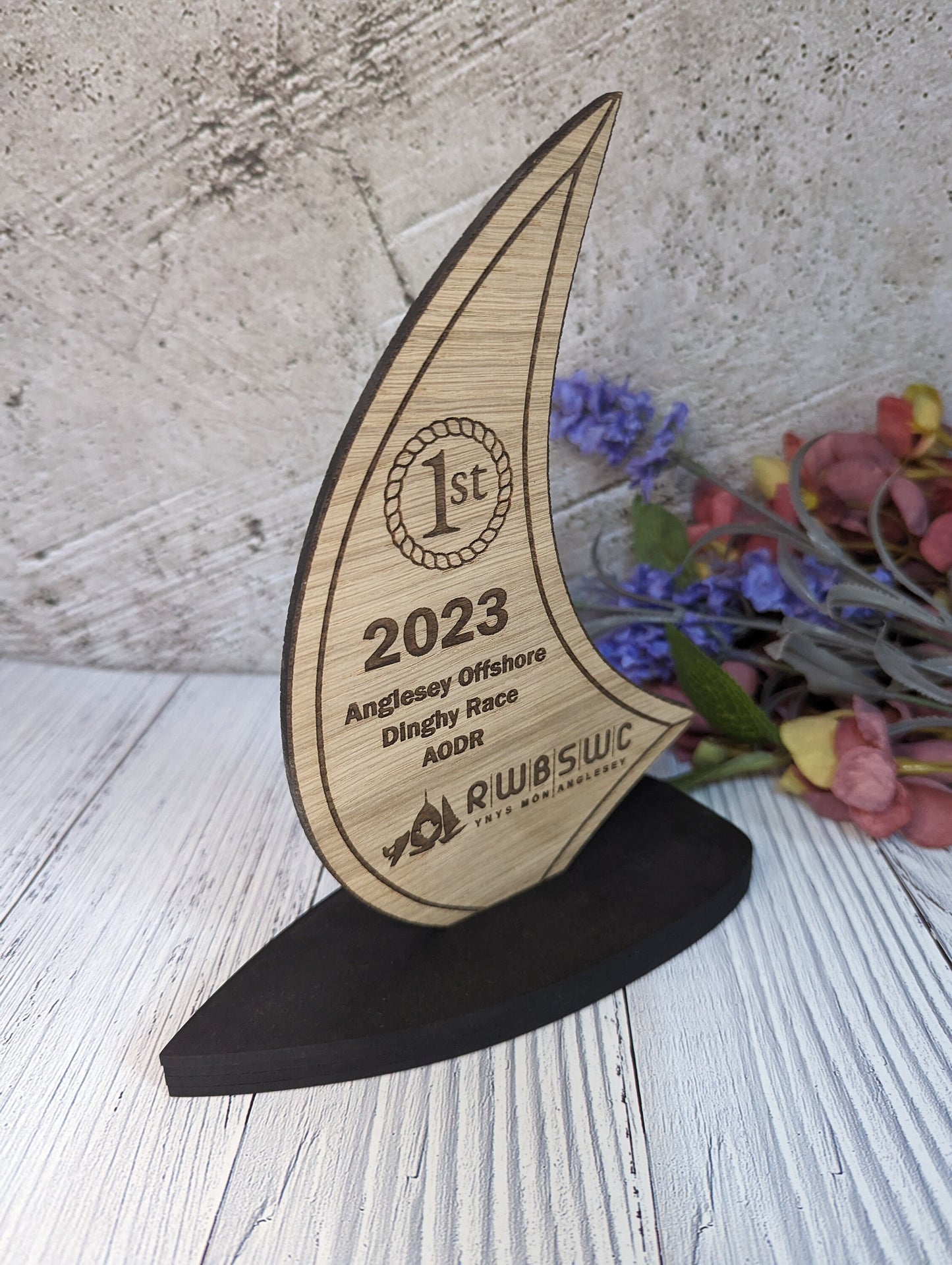 Personalised Sailing Trophy - Ideal Sailing Award, Sailing Prize for Clubs & Events