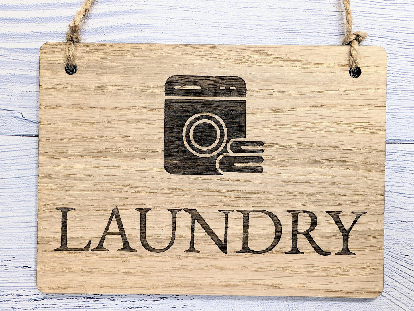 Laundry Wooden Sign