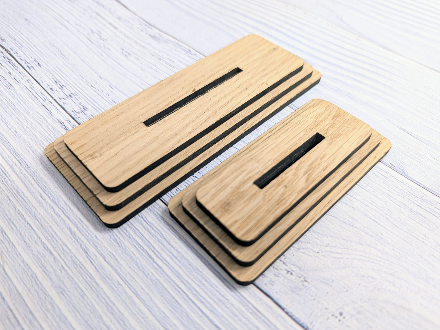 Personalised Table Number Wooden Sign for Weddings - Couple's Names & Date