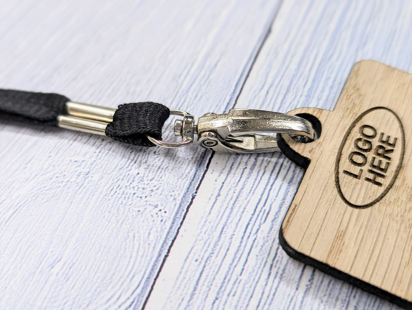 Interactive QR Code Eco-Friendly Portrait Name Badges with Eco Lanyards - Personalised Name, Company and Logo - Event, Exhibition Badges