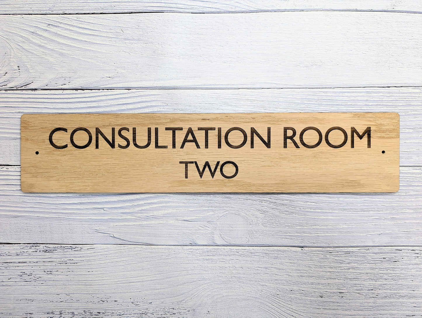Personalised Wooden Signs for Medical & Wellness Spaces - Customisable for Doors, Receptions, GP Surgeries, Spas - Multiple Sizes Available