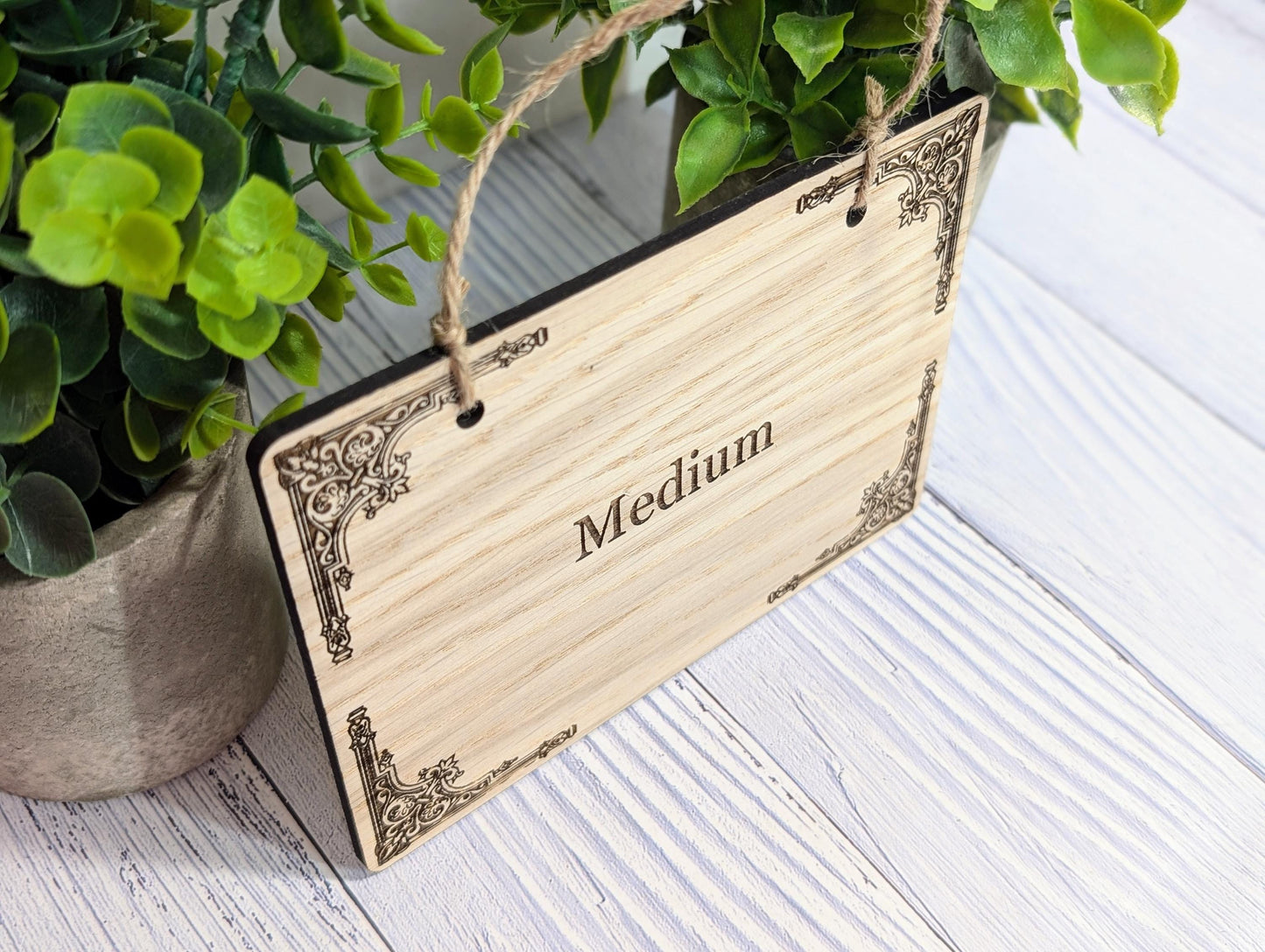 Custom Oak Signage | Personalised Wooden Hanging Sign | Anniversary Gift | Man Cave Sign | Bar Sign | Christmas Fun | Hanging Den Sign