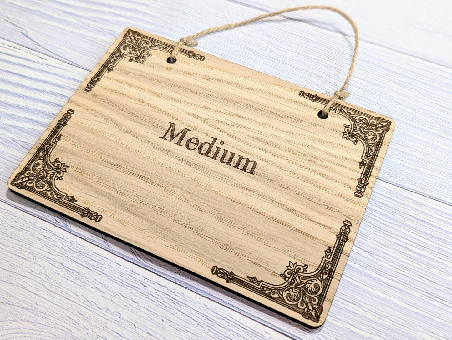 Custom Oak Signage | Personalised Wooden Hanging Sign | Anniversary Gift | Man Cave Sign | Bar Sign | Christmas Fun | Hanging Den Sign