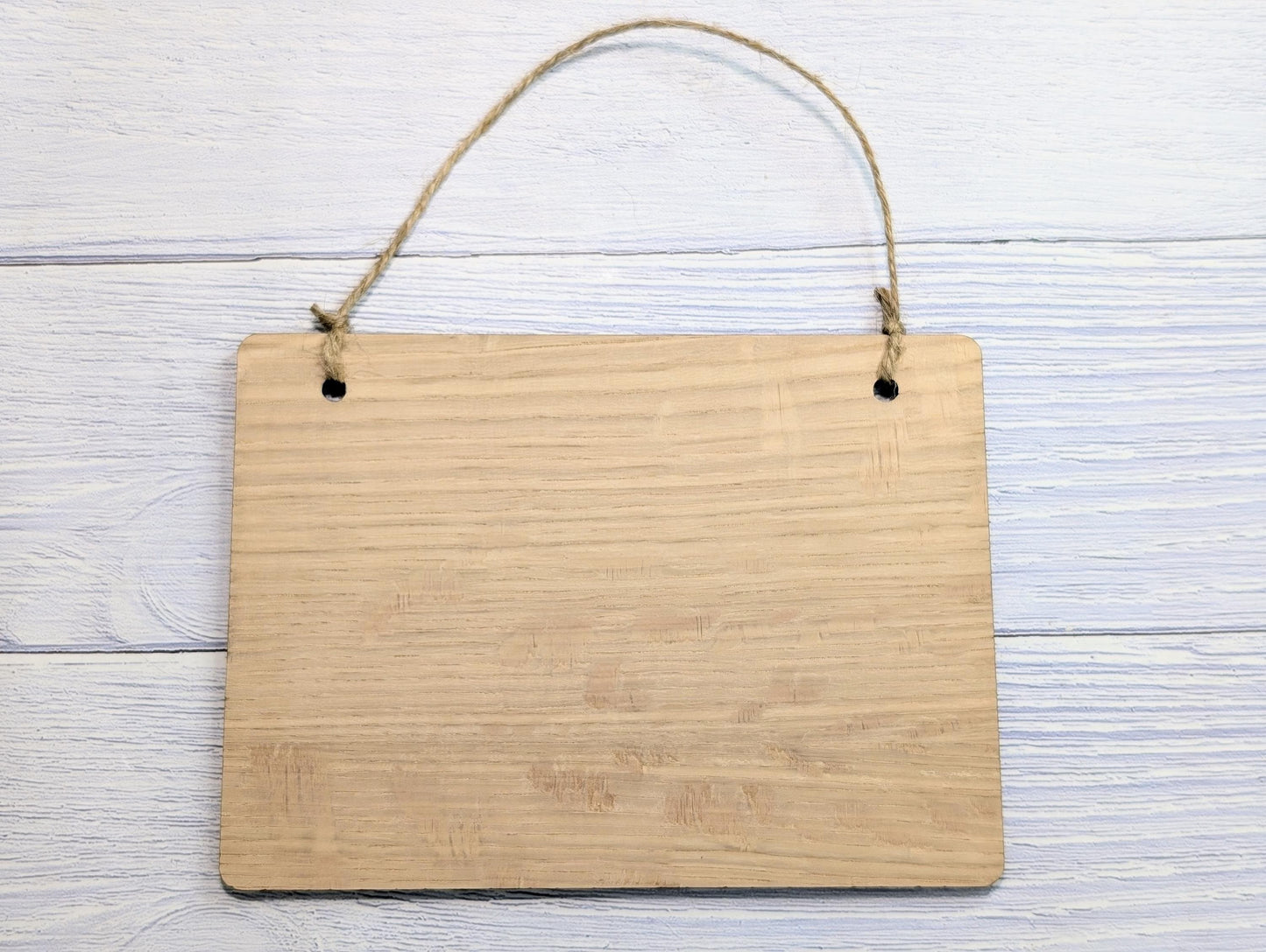 Personalised Wooden Hanging Sign with Floral Border – Eco-Friendly | Custom Wood Signage | Birthday Gift | Man Cave Sign | Bar Sign | Door