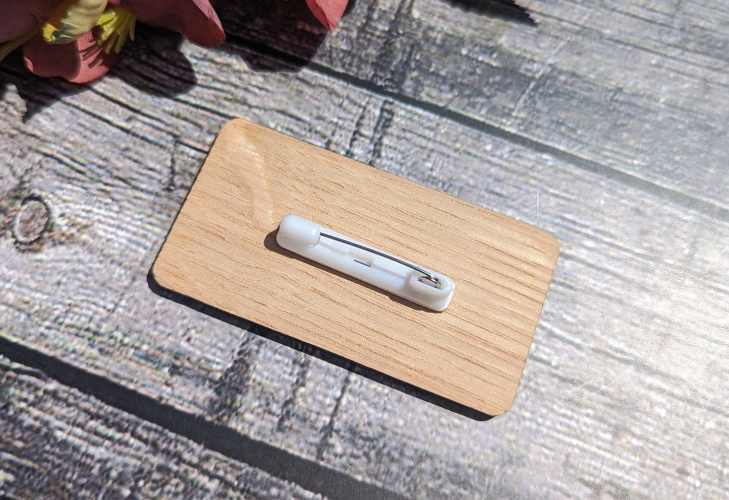 Fun Welsh Wooden Name Badges | Best Mam, Best Nain, Mam Gorau, Nain Gorau - CherryGroveCraft