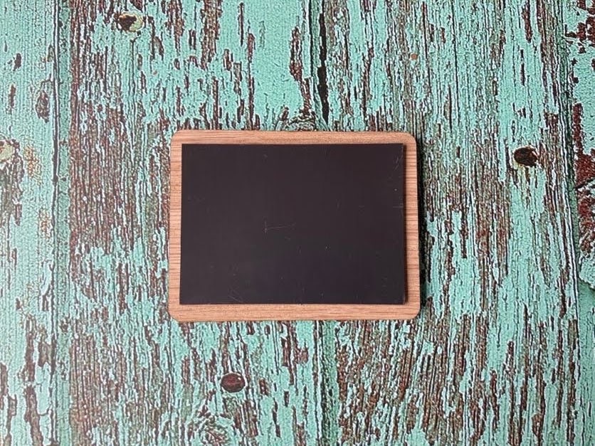 Personalised Fridge Magnets, Wooden Rustic Gift, 3 Sizes, Wooden Fridge Magnet, Oak
