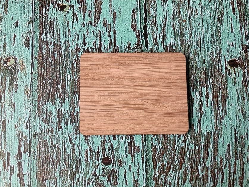 Promotional Wooden Fridge Magnets, Logo Fridge Magnets, 3 Sizes - CherryGroveCraft