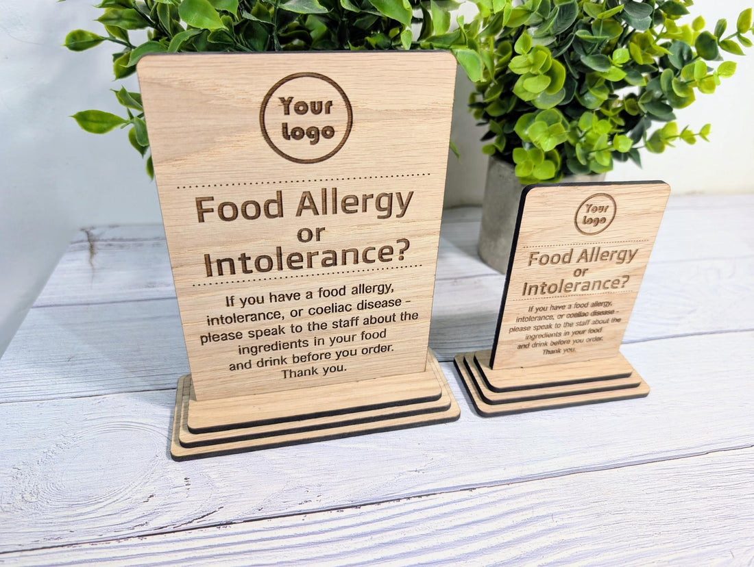 Food Allergy Signs for Cafés and Restaurants — What the Law Requires and What Works in Practice - CherryGroveCraft