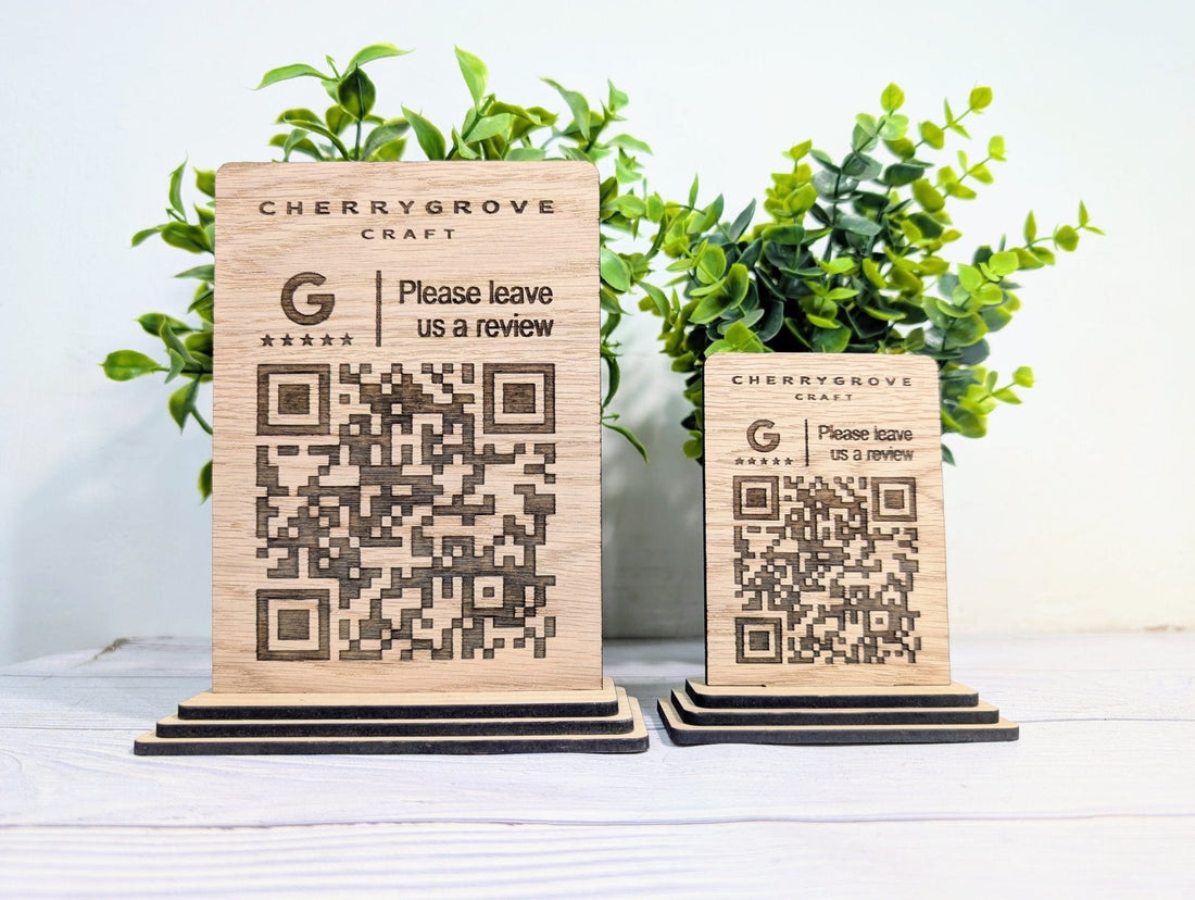 How to Get More Google Reviews for Your Business (And Why a QR Code Sign Works) - CherryGroveCraft