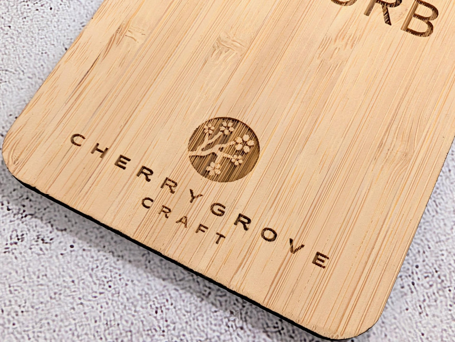 5mm Premium Bamboo Hotel Door Hanger | Do Not Disturb | Add Logo