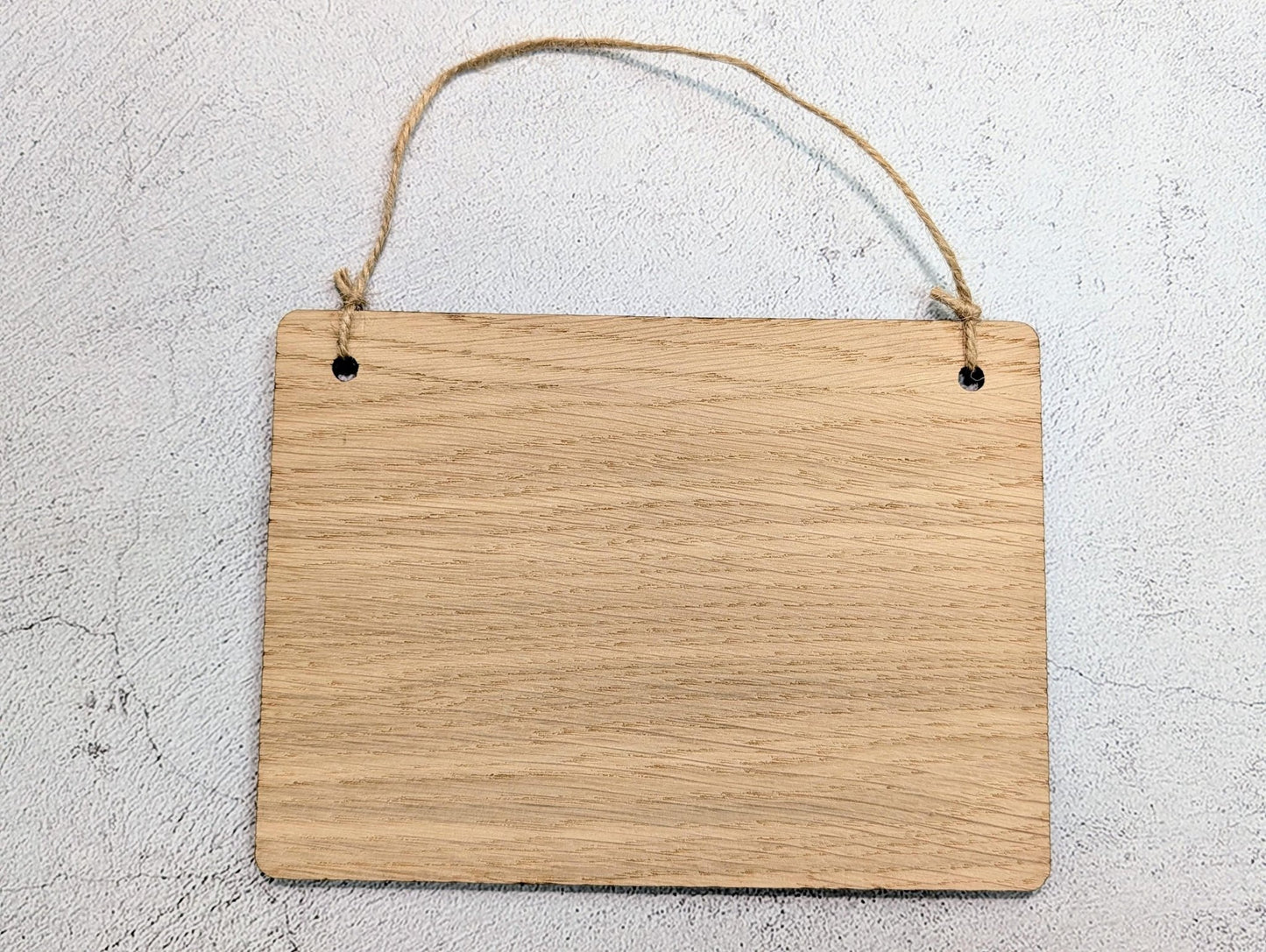 Buy Now Collect Later Sign – Oak Veneered Wooden Hanging Sign for Craft Stalls & Shops, Personalised Text Option, Handmade in Wales, 4 Sizes - CherryGroveCraft