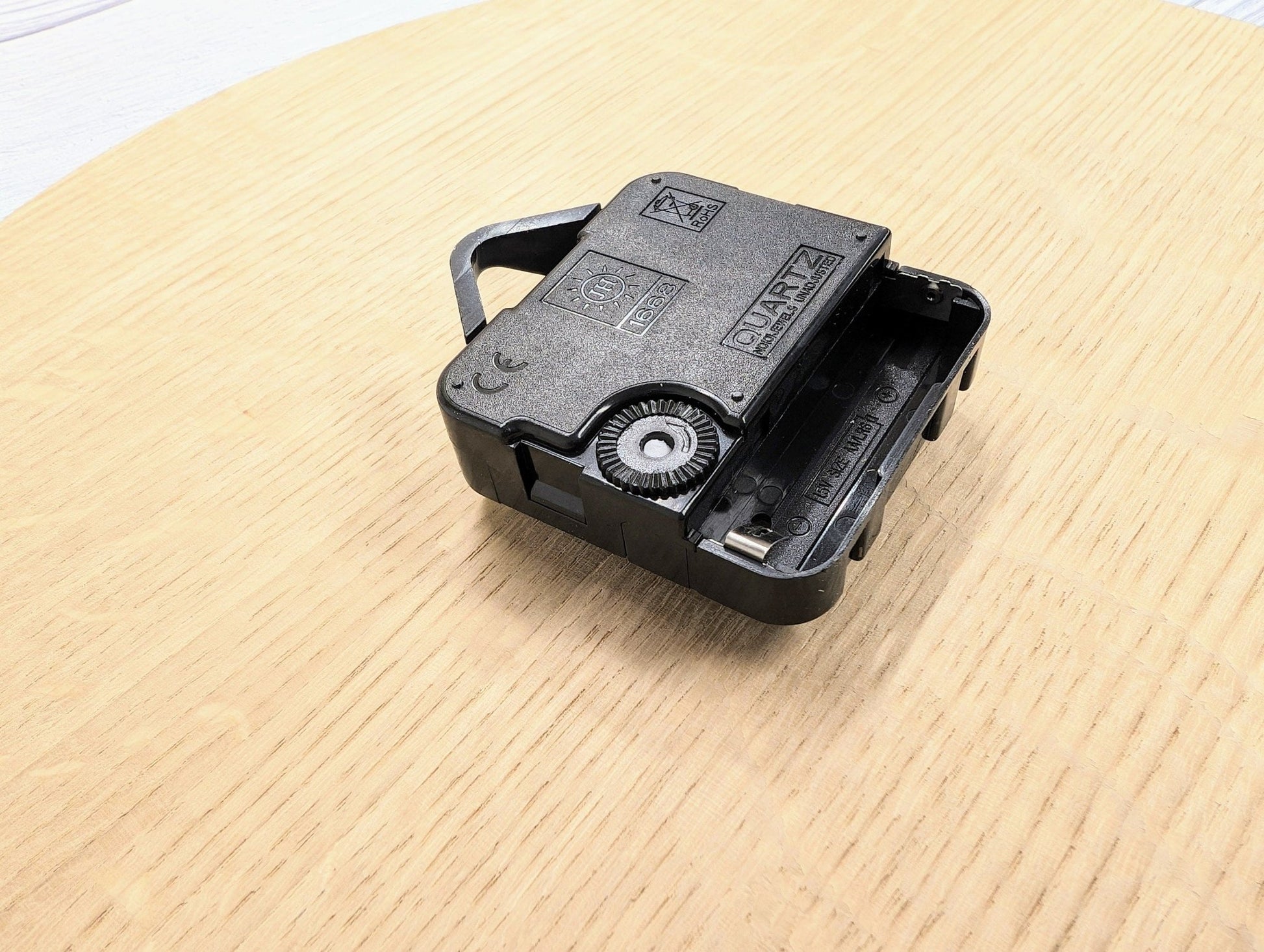 Engraved Wooden Clock - Decorative Border - CherryGroveCraft