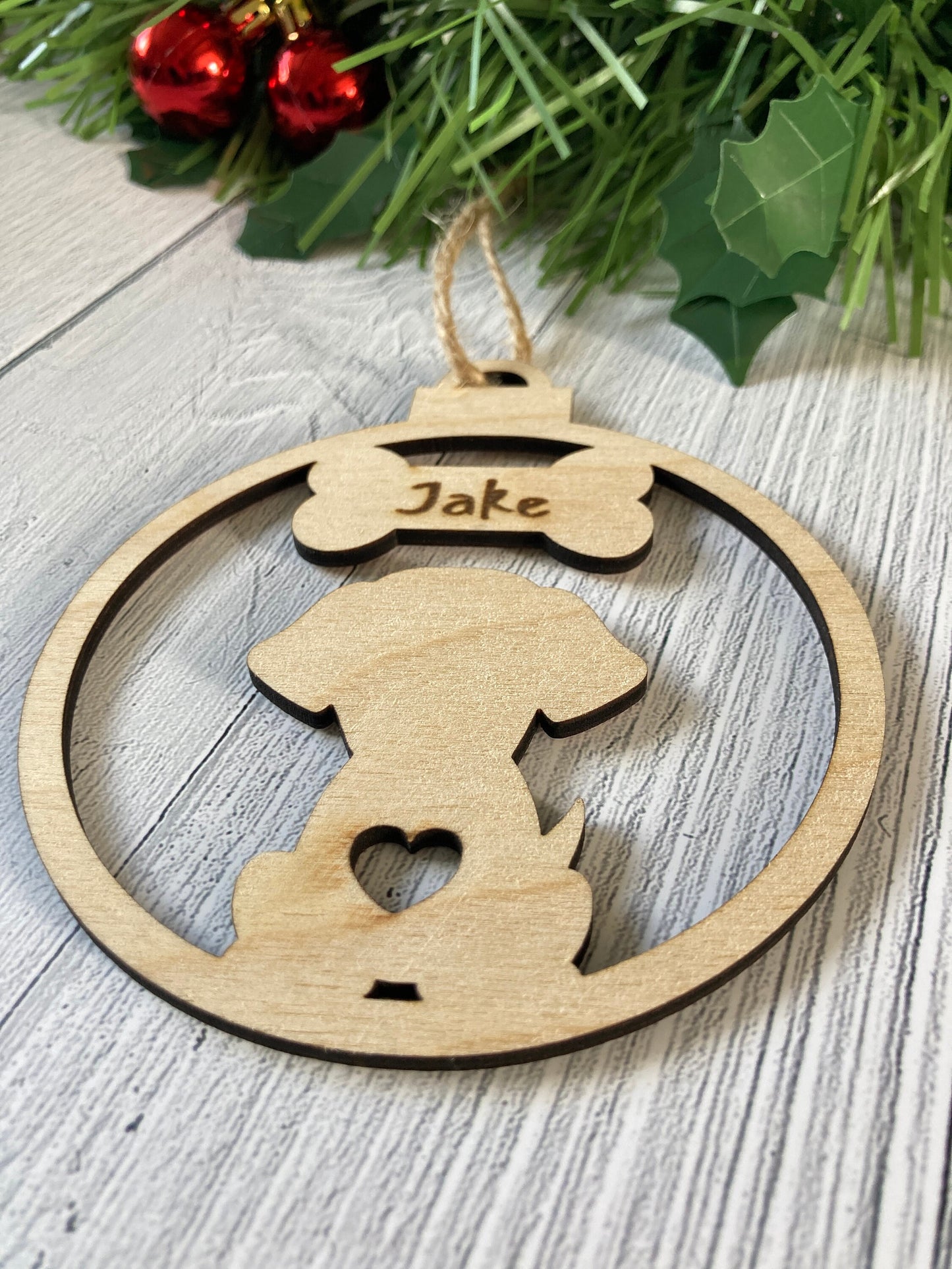 Personalised Dog Christmas Tree Decoration | Christmas Gift for Dog Lovers | Stocking Filler