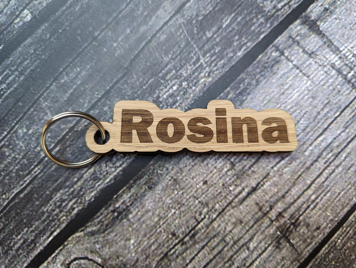 School Student Gifts, Personalised Keyrings For Students, Gifts From Teacher, Oak Wooden Keyrings, Name Keyrings, Teacher Gifts