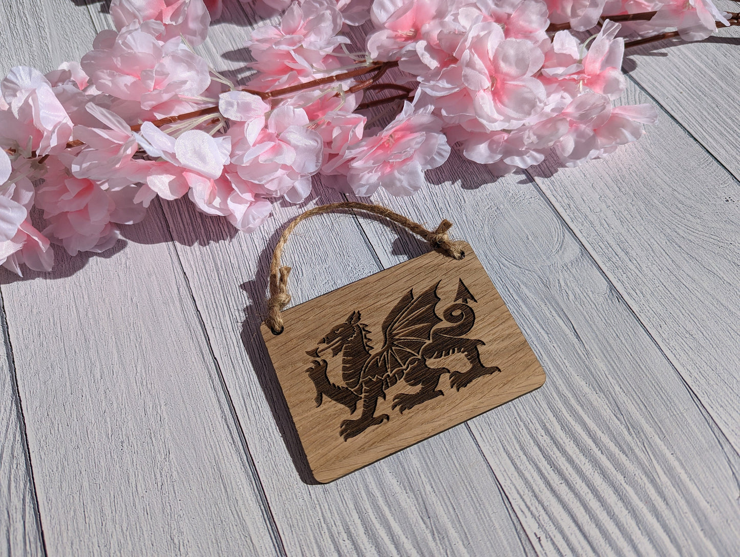 Patriotic Welsh Wooden Signs - Welsh Dragon Design in 4 Sizes
