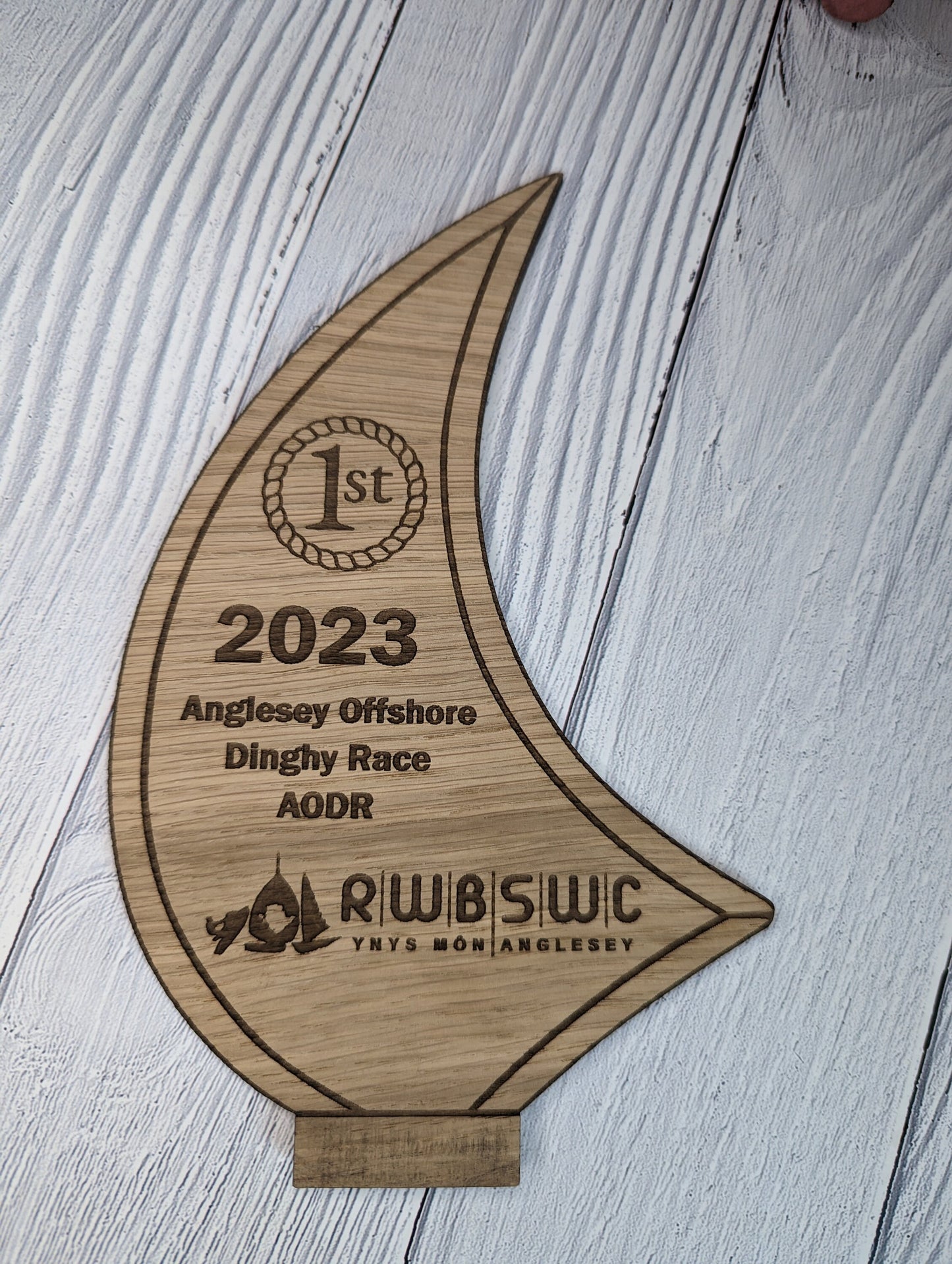 Personalised Sailing Trophy - Ideal Sailing Award, Sailing Prize for Clubs & Events