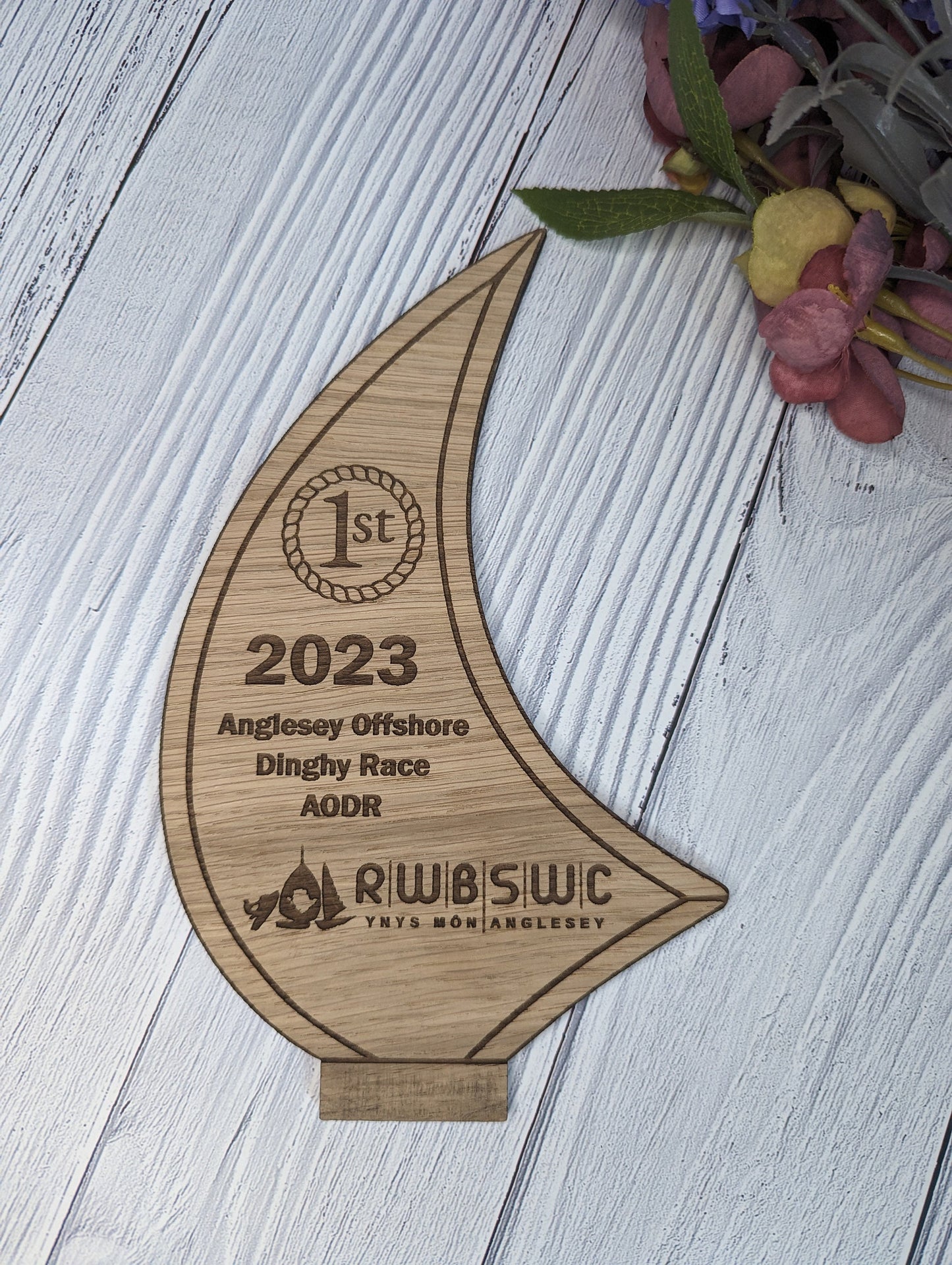 Personalised Sailing Trophy - Ideal Sailing Award, Sailing Prize for Clubs & Events