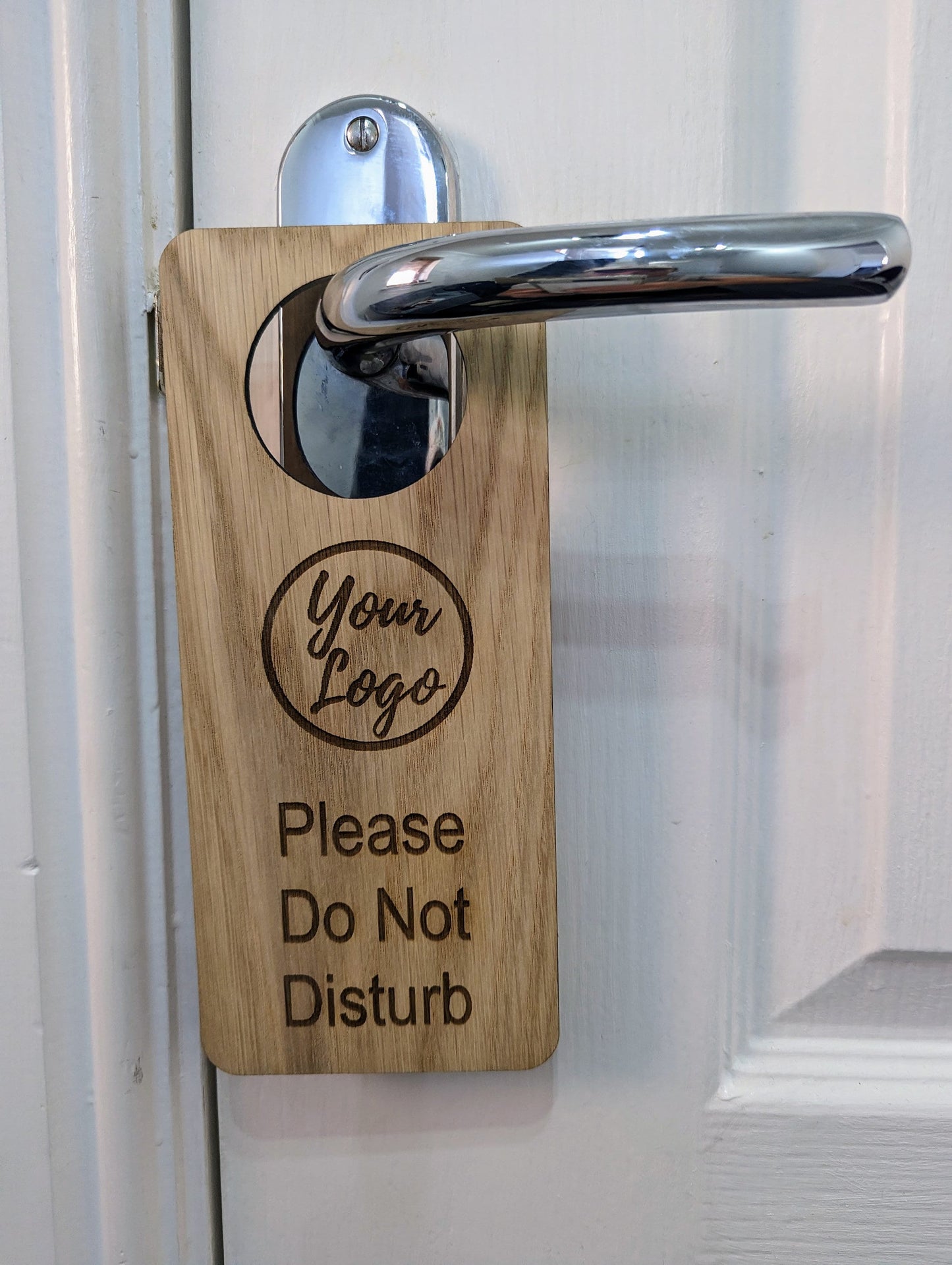 Do Not Disturb - Wooden Door Hanger, Personalised Sign, Door Sign, Studying, Home Working, WFH, On a Call, Solitude, Meditation Sign