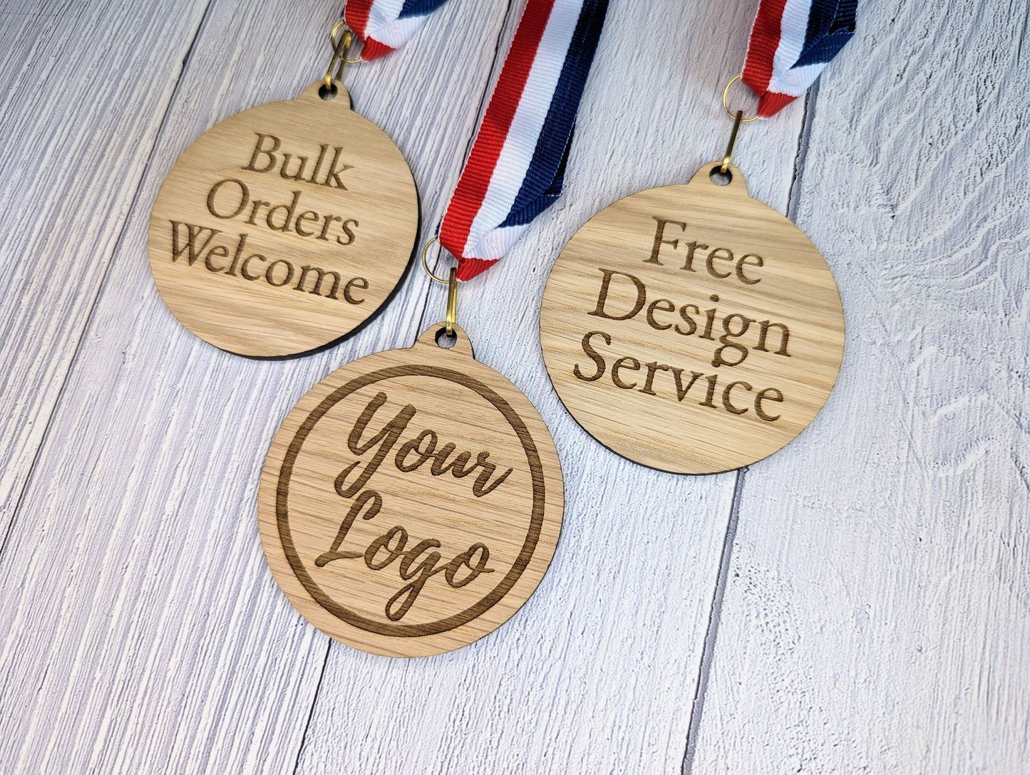 Bespoke Wooden Medals, Free Design Service, Sporting Events, Business Awards, Sponsorships, Custom Medals