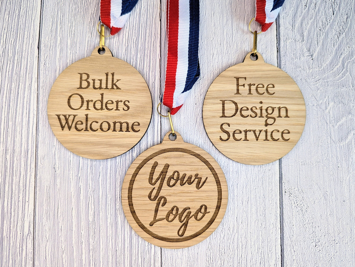 Bespoke Wooden Medals, Free Design Service, Sporting Events, Business Awards, Sponsorships, Custom Medals