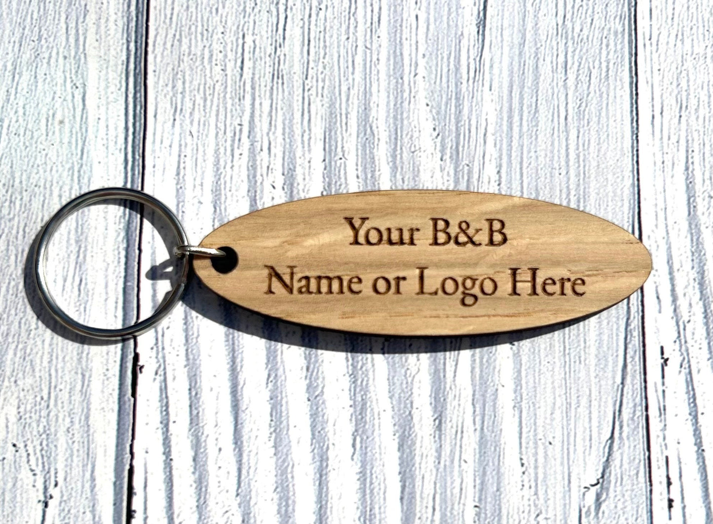 Personalised Oval Keyrings | Custom Keyfobs | Wooden Keyring | Oak Wood | Bulk | Wooden Key Chain | Oak Keyring | Bulk Keyrings