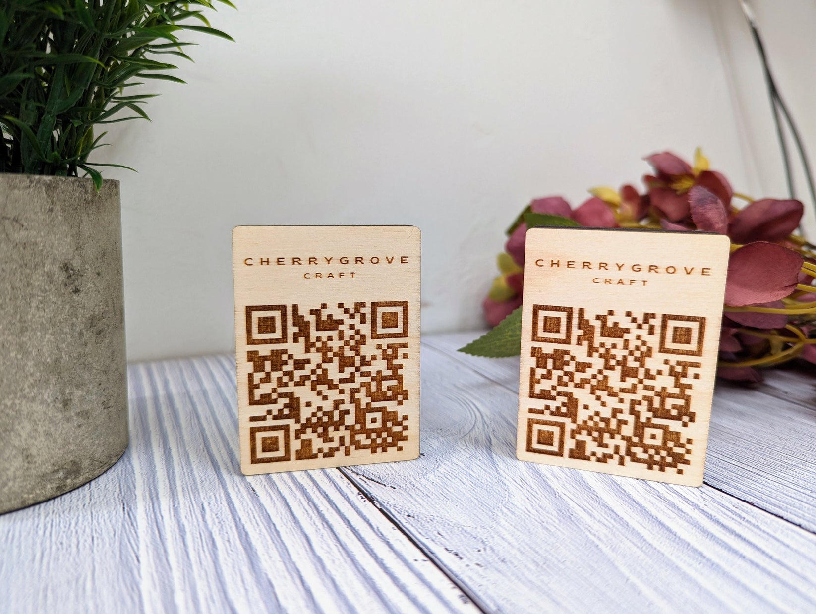 Customisable QR Code & Logo Block for Restaurants - Bulk Orders Welcome ...