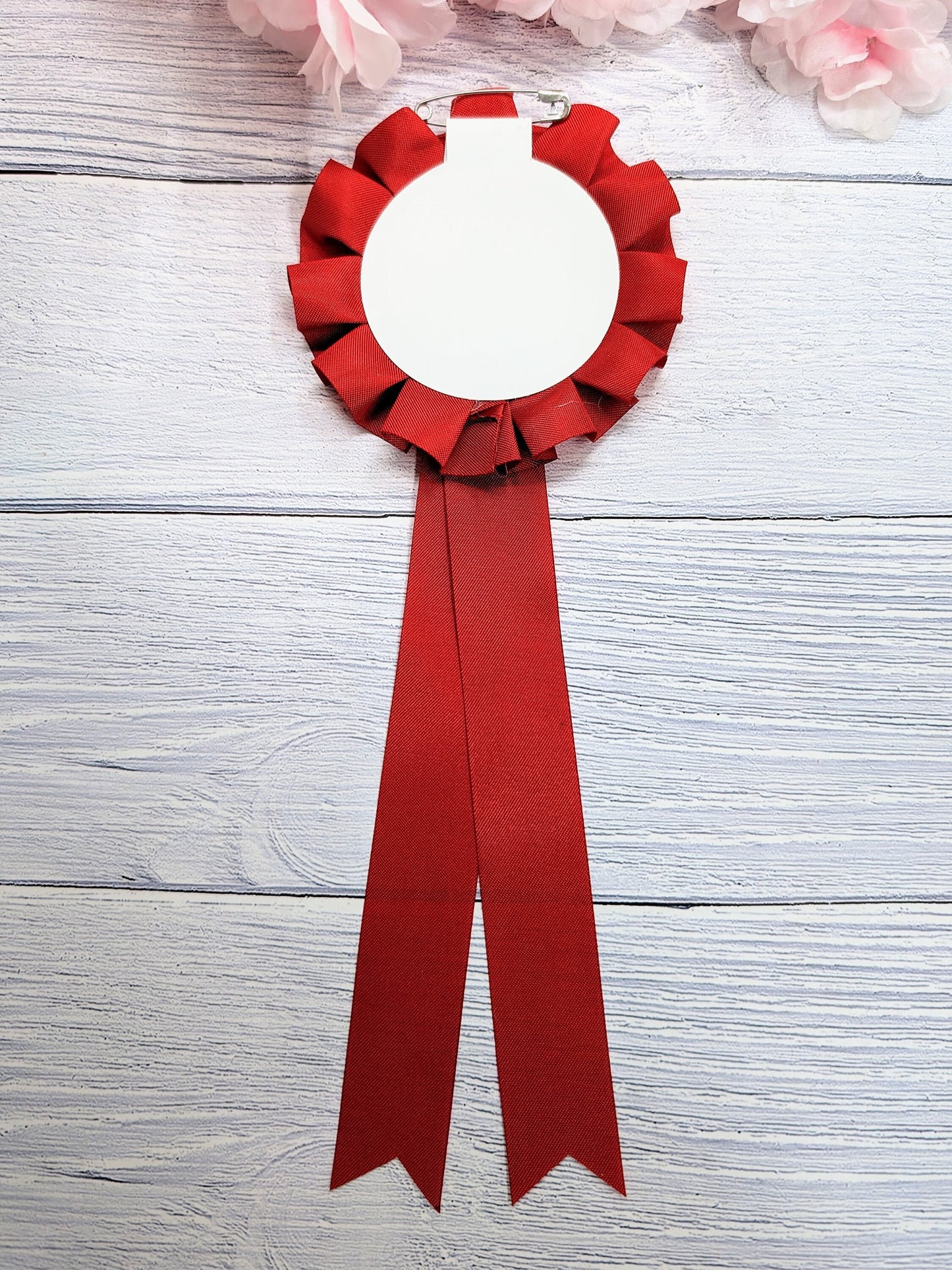 Best & Worst Christmas Jumper Wooden Rosettes - Custom Award Ribbons, Set Option