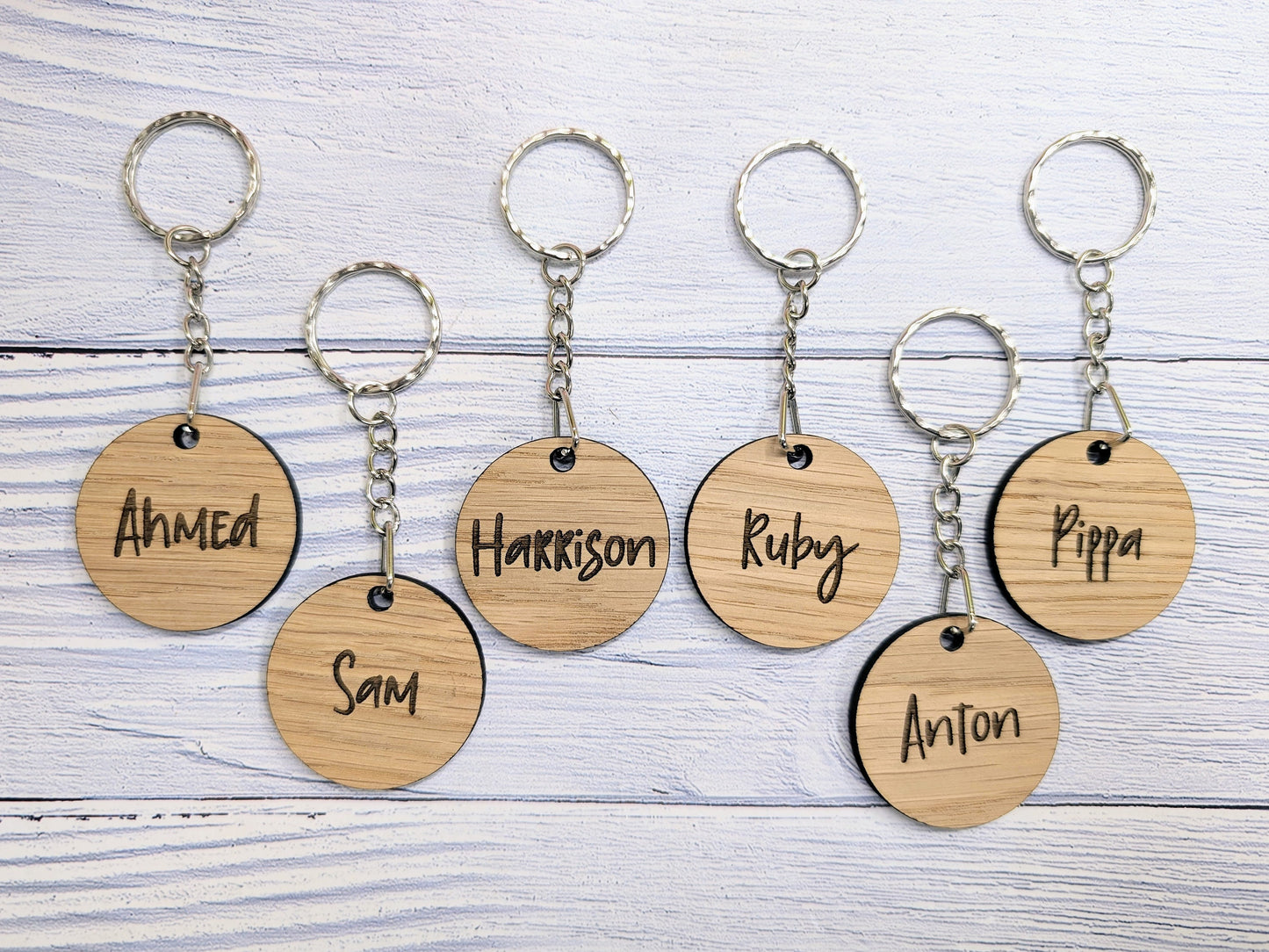 Personalised Student Keyrings, Gifts from Teacher, Custom Names