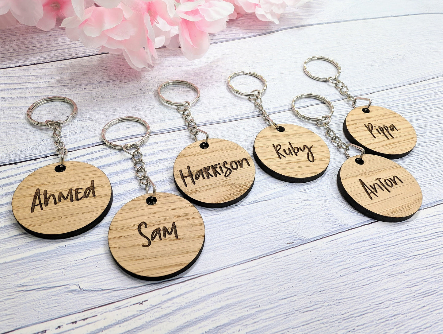 Personalised Student Keyrings, Gifts from Teacher, Custom Names