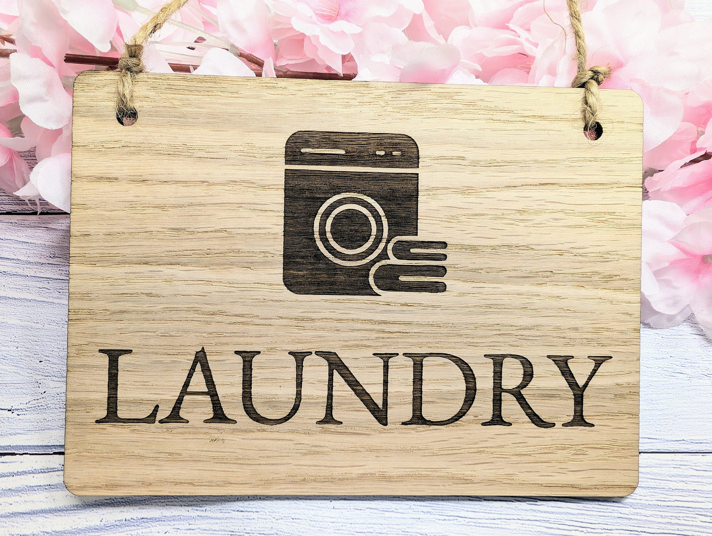 Laundry Wooden Sign