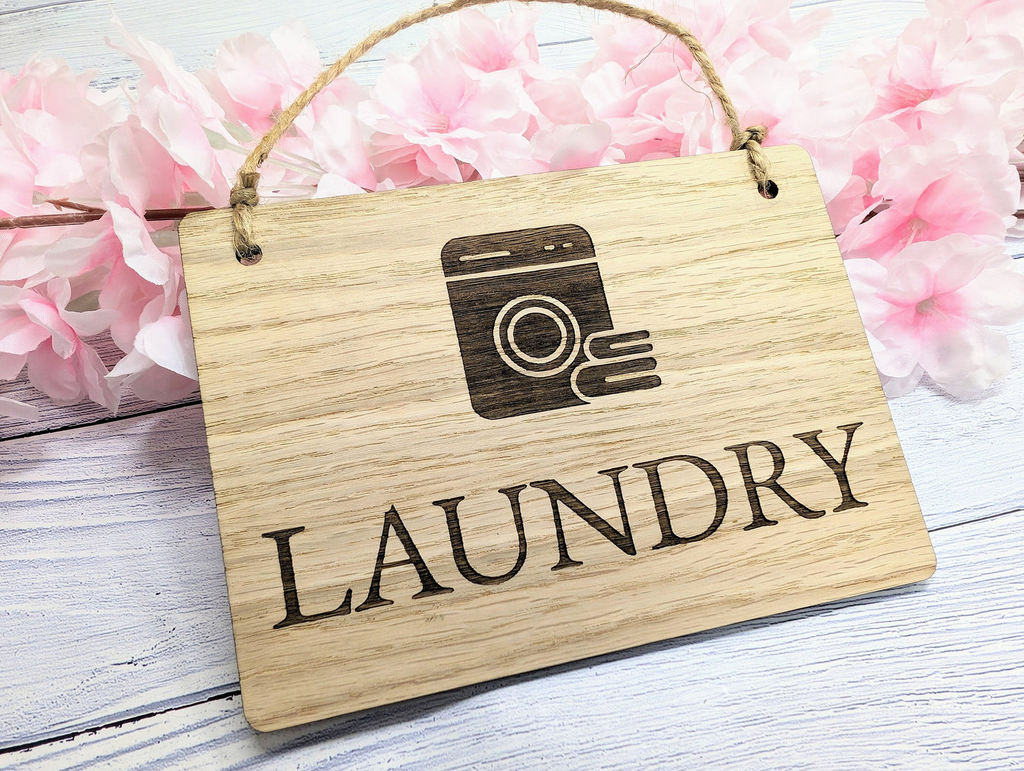 Laundry Wooden Sign