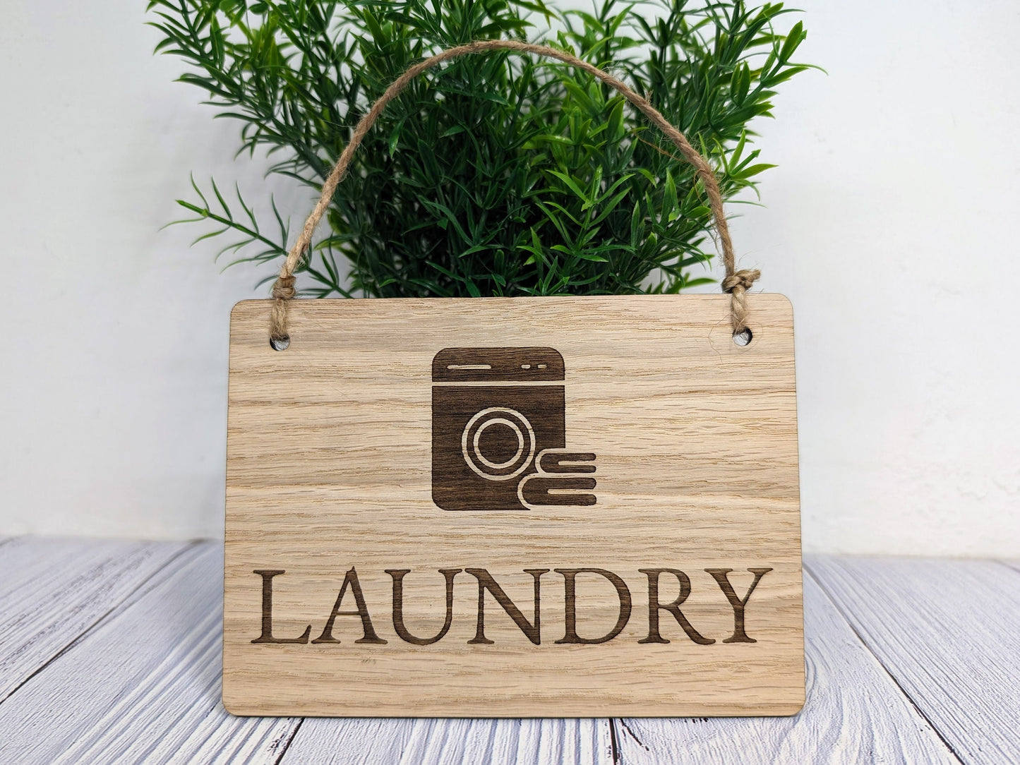 Laundry Wooden Sign