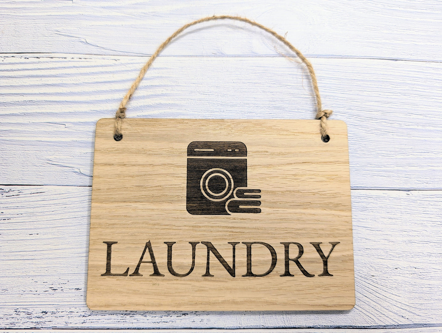 Laundry Wooden Sign