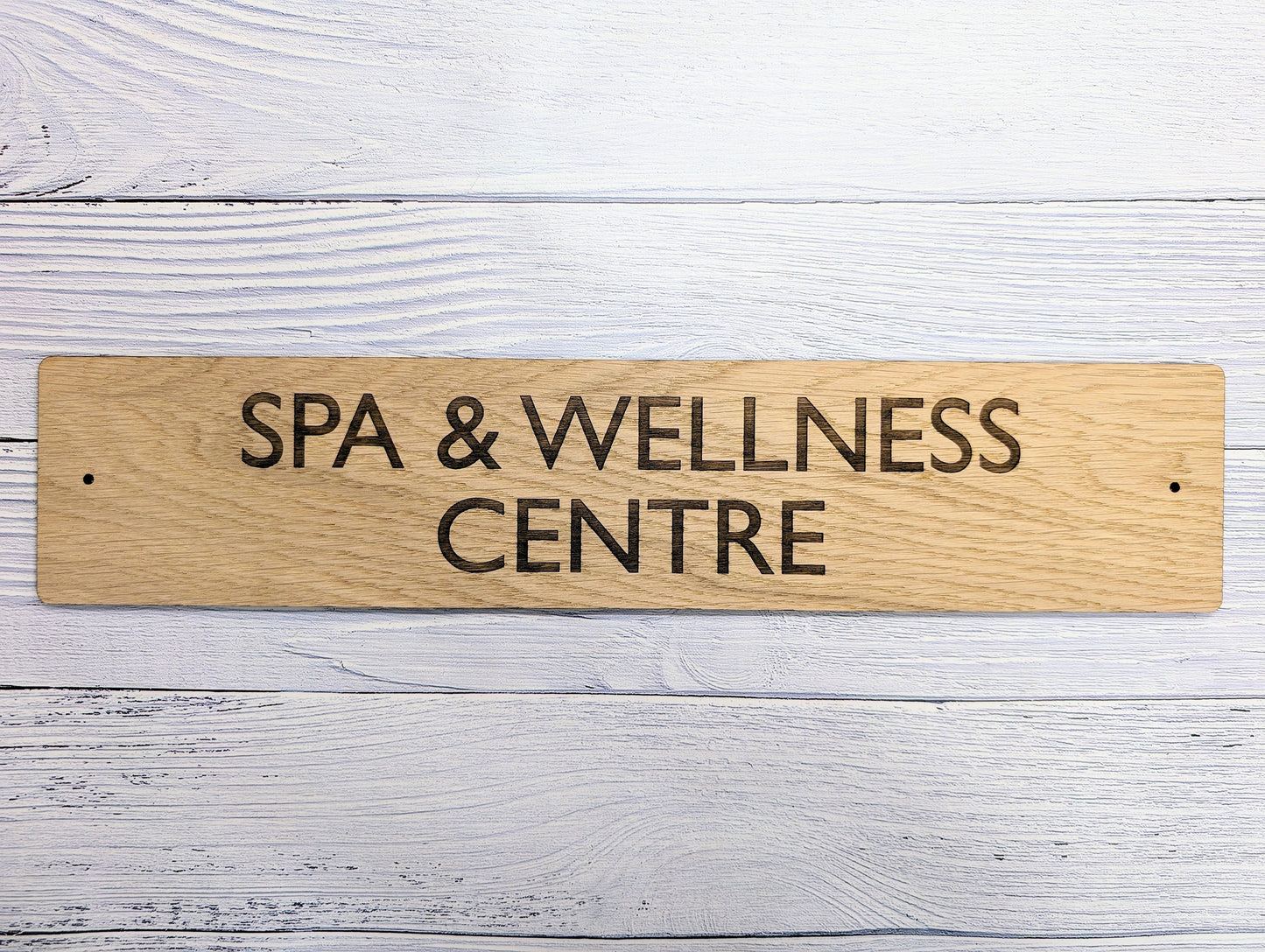 Custom Wooden Signs for Hotels & Spas - Personalised Room and Facility Signage - Available in Multiple Sizes - Doors, Walls Etc