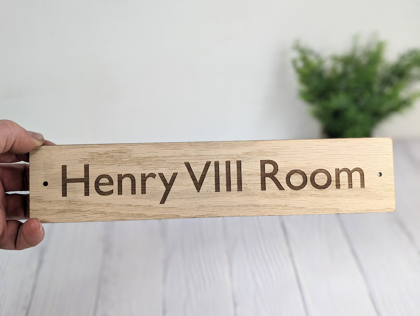 Custom Wooden Signs for Hotels & Spas - Personalised Room and Facility Signage - Available in Multiple Sizes - Doors, Walls Etc