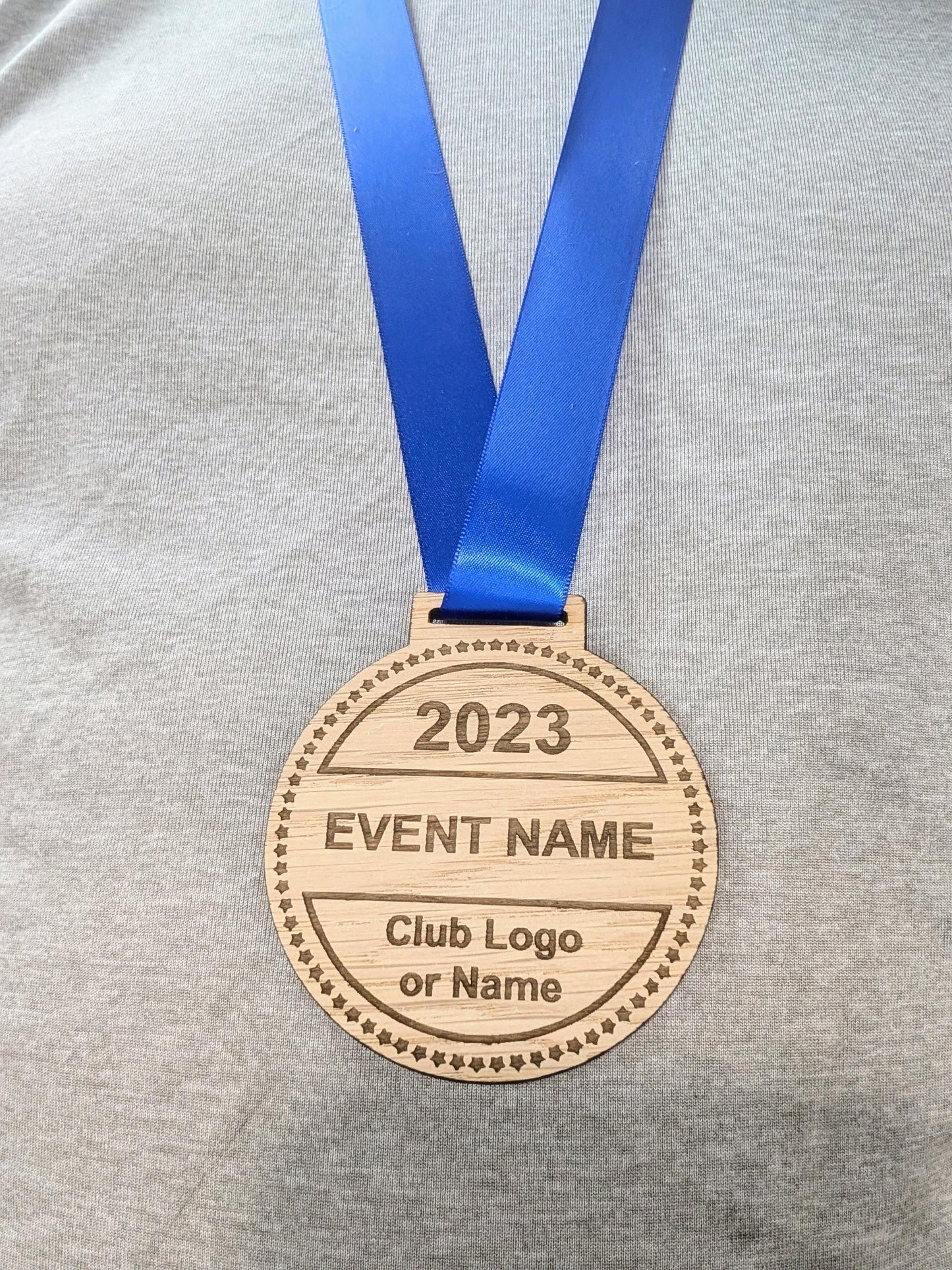 Personalised Wooden Medals for Sports, Achievements, Business Awards, Bulk Wooden Medals, Football Medals, Kids Medals, Logo Medals