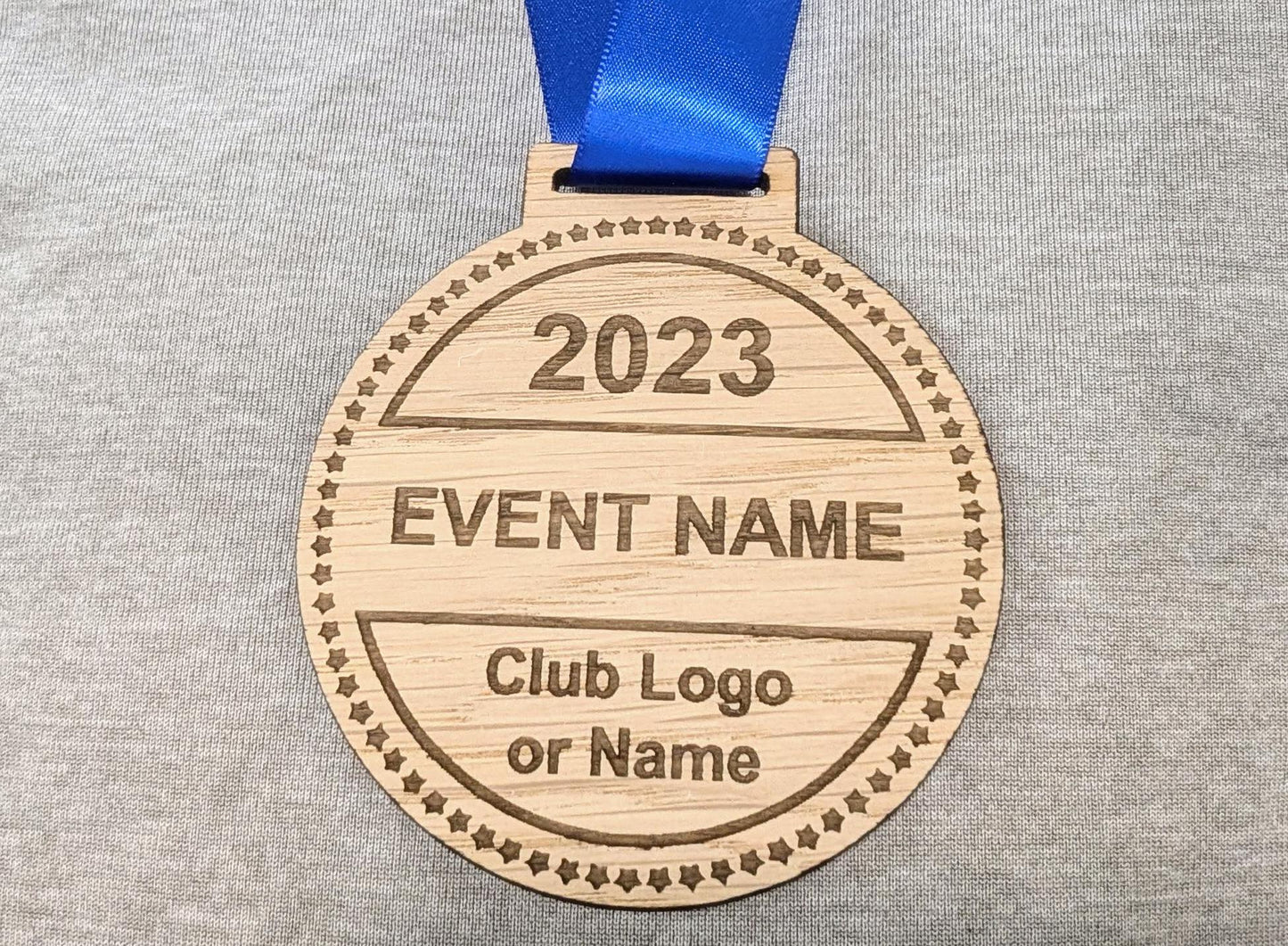 Personalised Wooden Medals for Sports, Achievements, Business Awards, Bulk Wooden Medals, Football Medals, Kids Medals, Logo Medals