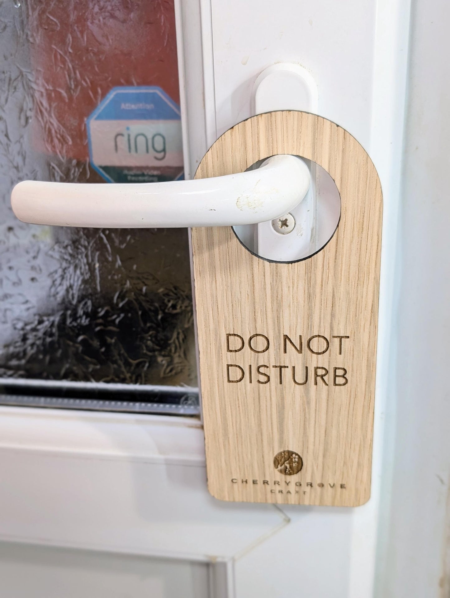 Wooden Hotel Door Hangers - "Please Do Not Disturb" and "Please Clean the Room" Door Signs, Hotel Sign, Bedroom Signs,Free Design Service