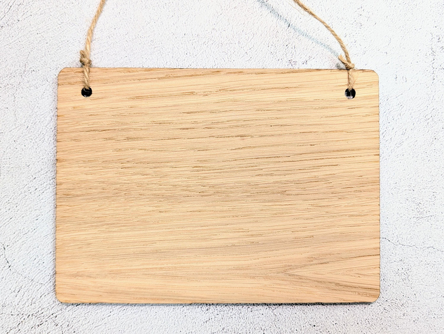 Made in Wales Hanging Sign | Oak | Welsh Dragon | 4 Sizes
