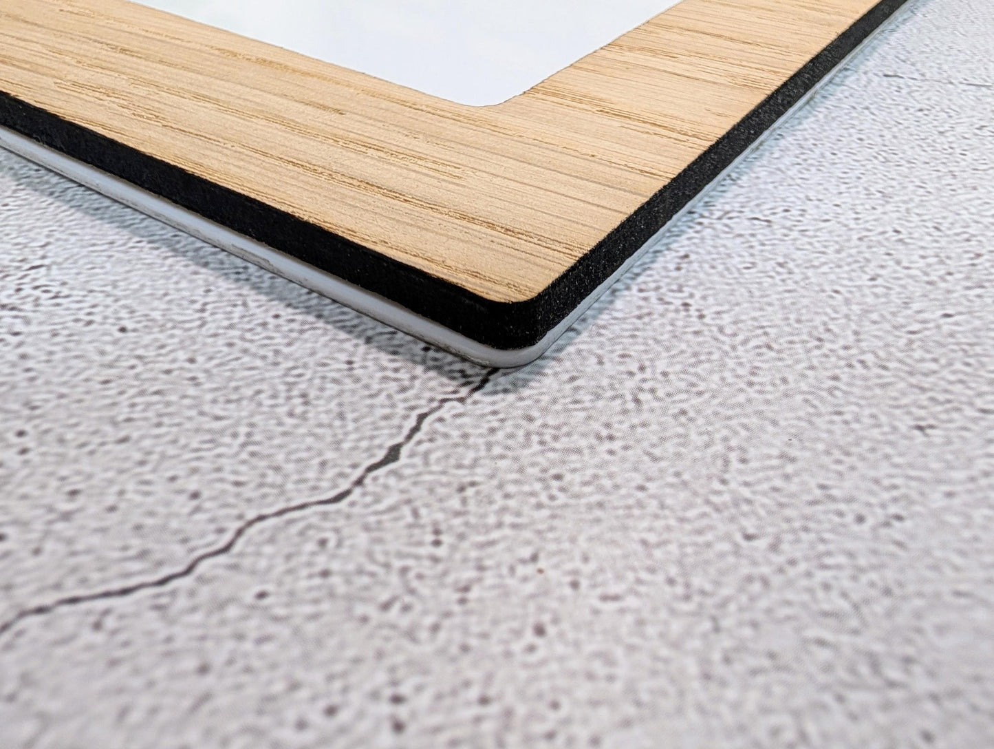 WiFi Password Sign | Oak & Whiteboard | A4 Landscape