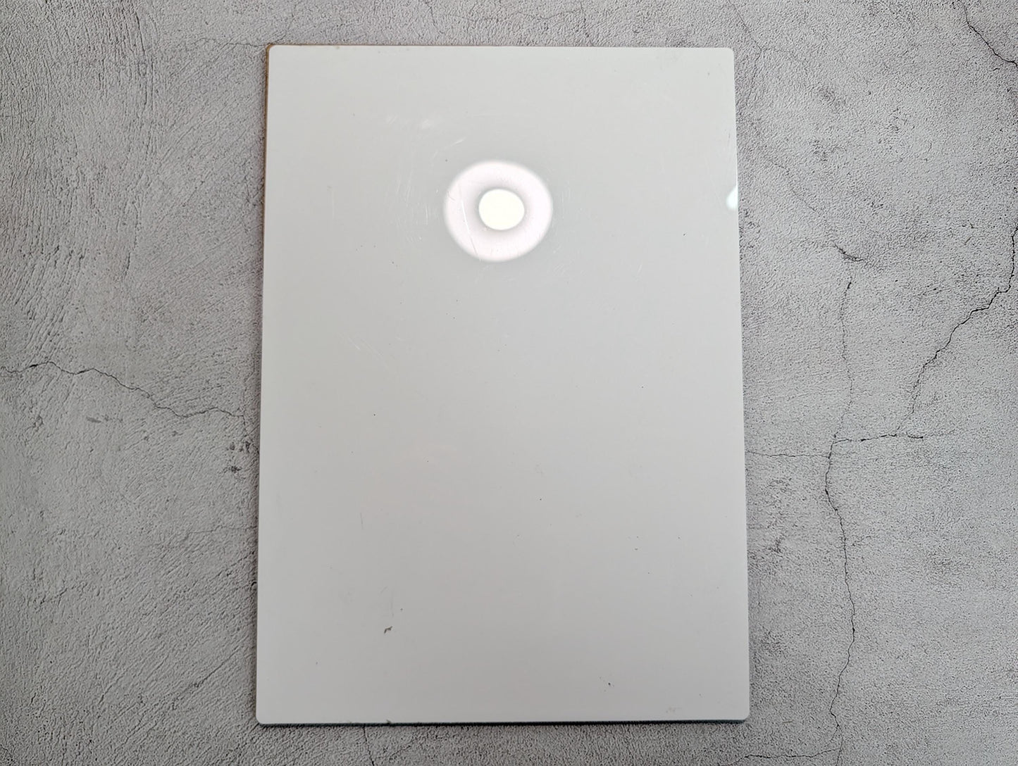 WiFi Sign with Whiteboard | Oak | No Logo | Reusable Password Display