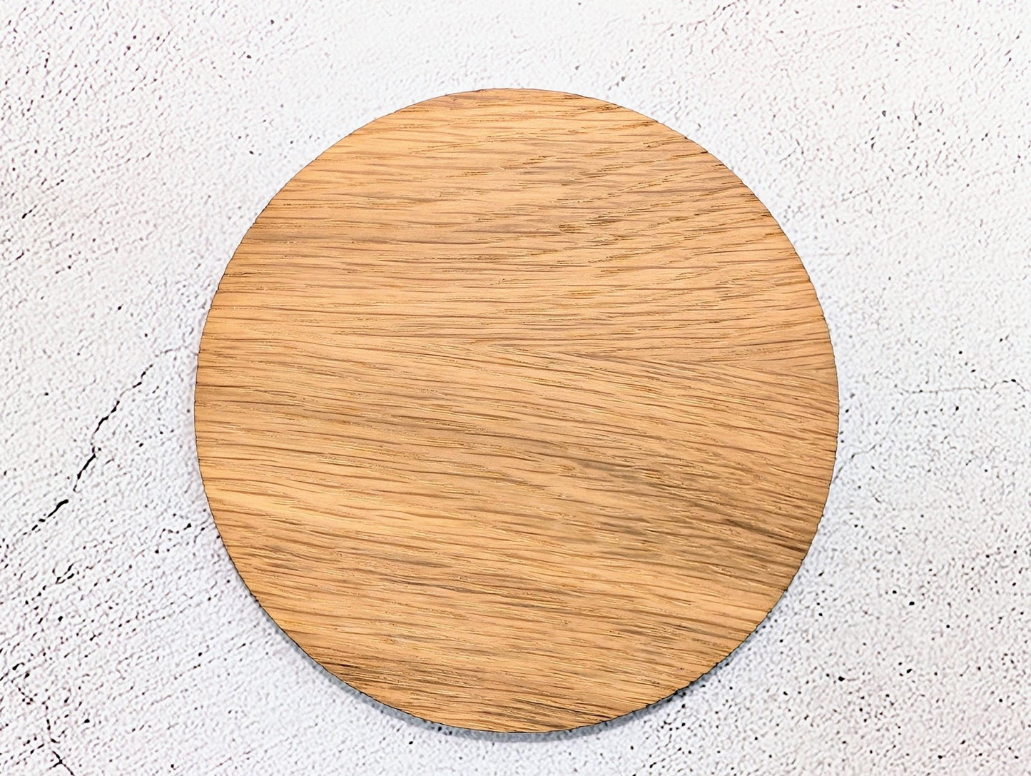 Instagram QR Code Coaster – Custom Oak Veneer Engraved QR Coaster, Social Media Display, Handmade Business Promo Sign, Eco - Friendly Branding - CherryGroveCraft