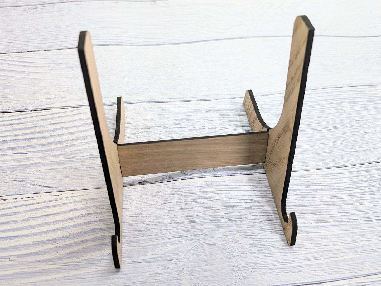 Keep Dog's Paws on Floor Sign – Oak Veneer Dog - Friendly Plaque – Please Keep Dog’s Paws on Floor – Optional Stand - CherryGroveCraft