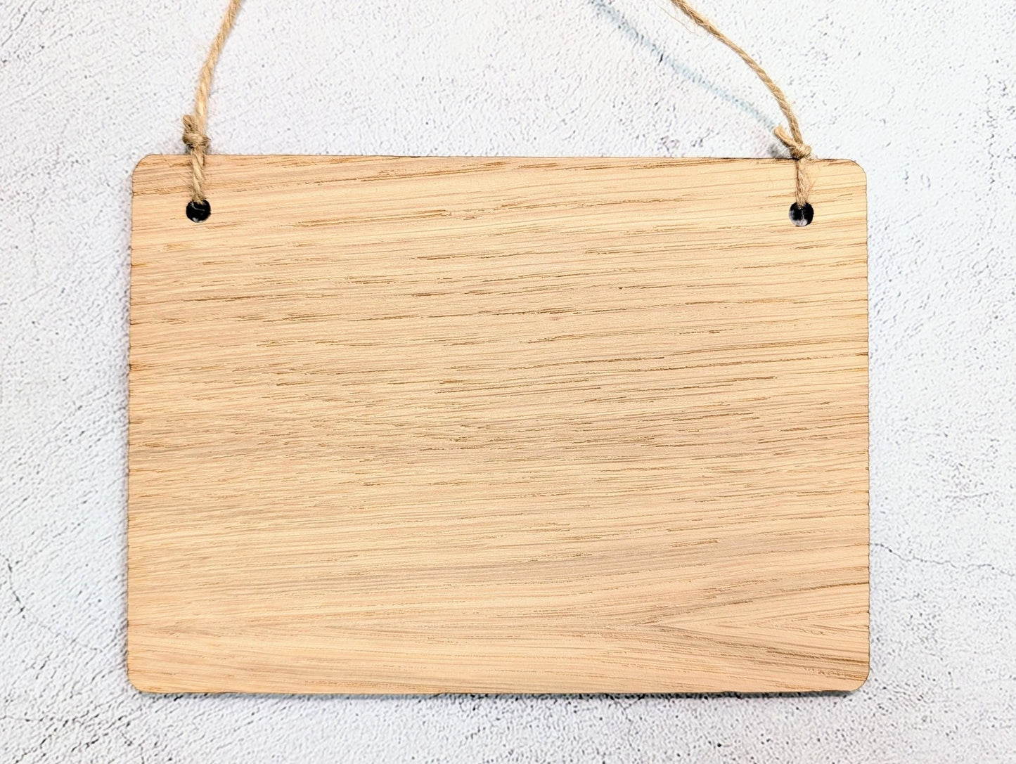 Made in Wales Hanging Sign – Oak Veneered Wooden Plaque with Welsh Dragon, Handmade in Wales, Plastic - Free Packaging - 4 Sizes - CherryGroveCraft