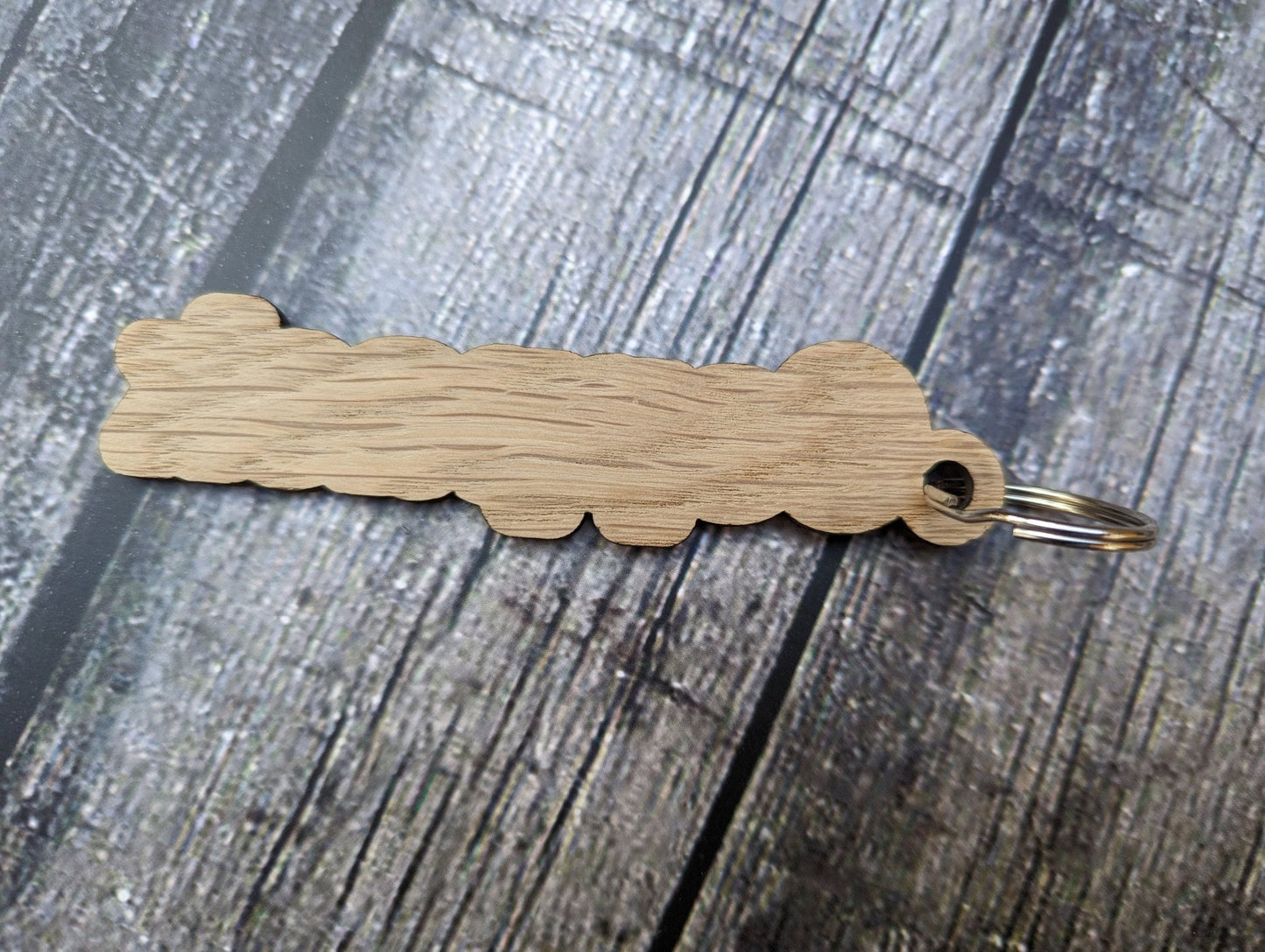 School Student Gifts, Personalised Keyrings For Students, Gifts From Teacher, Oak Wooden Keyrings, Name Keyrings, Teacher Gifts - CherryGroveCraft