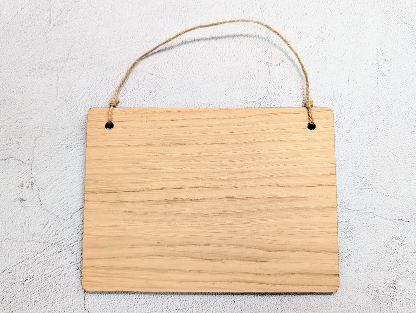 Welcome Enjoy Your Stay Sign | Oak | 4 Sizes | Holiday Lets