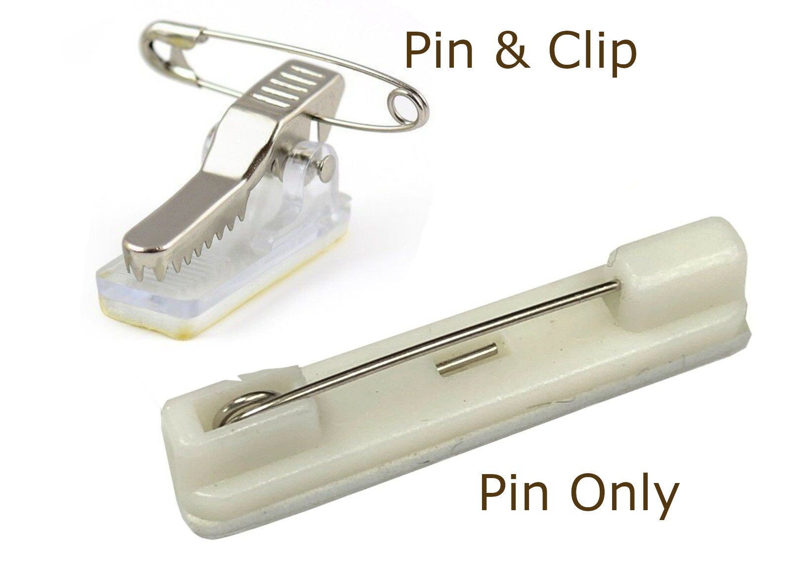Wooden name badges — made in North Wales, multiple sizes, pin or magnetic