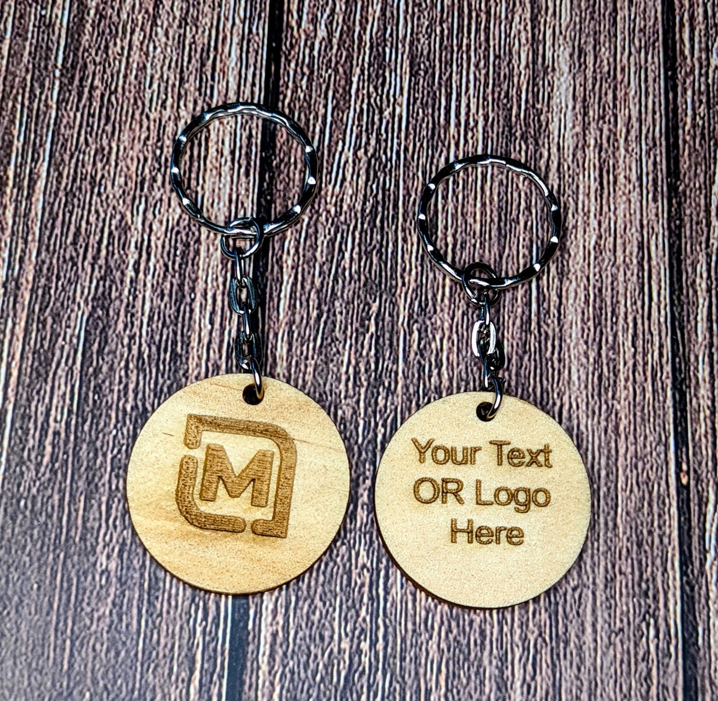 Personalised Brand Tags | Wooden Logo Swing Tags  | Bulk or Individual Order