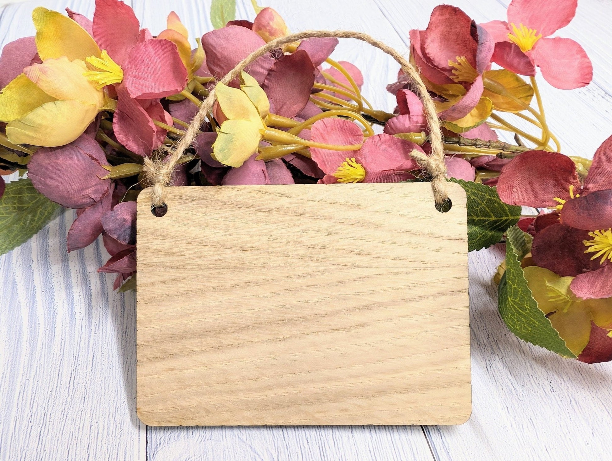 Live, Love, Laugh in 2024 - Wooden Sign - Eco-Friendly Oak Veneer, 4 Sizes Available - New Year Home Decor - CherryGroveCraft
